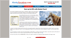 Desktop Screenshot of alaskavacation.com